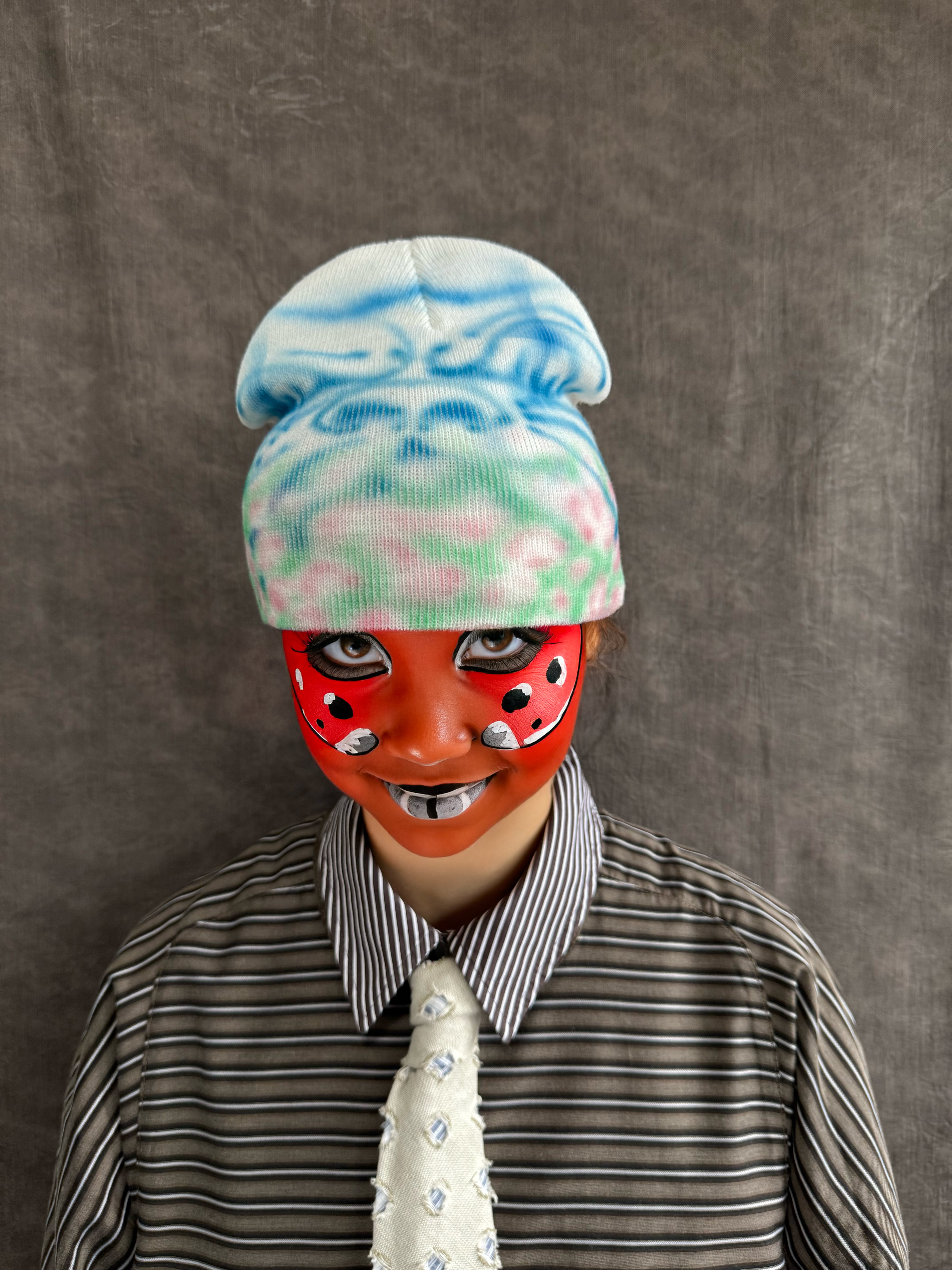 I'm Watching You Airbrush Beanie 1/1