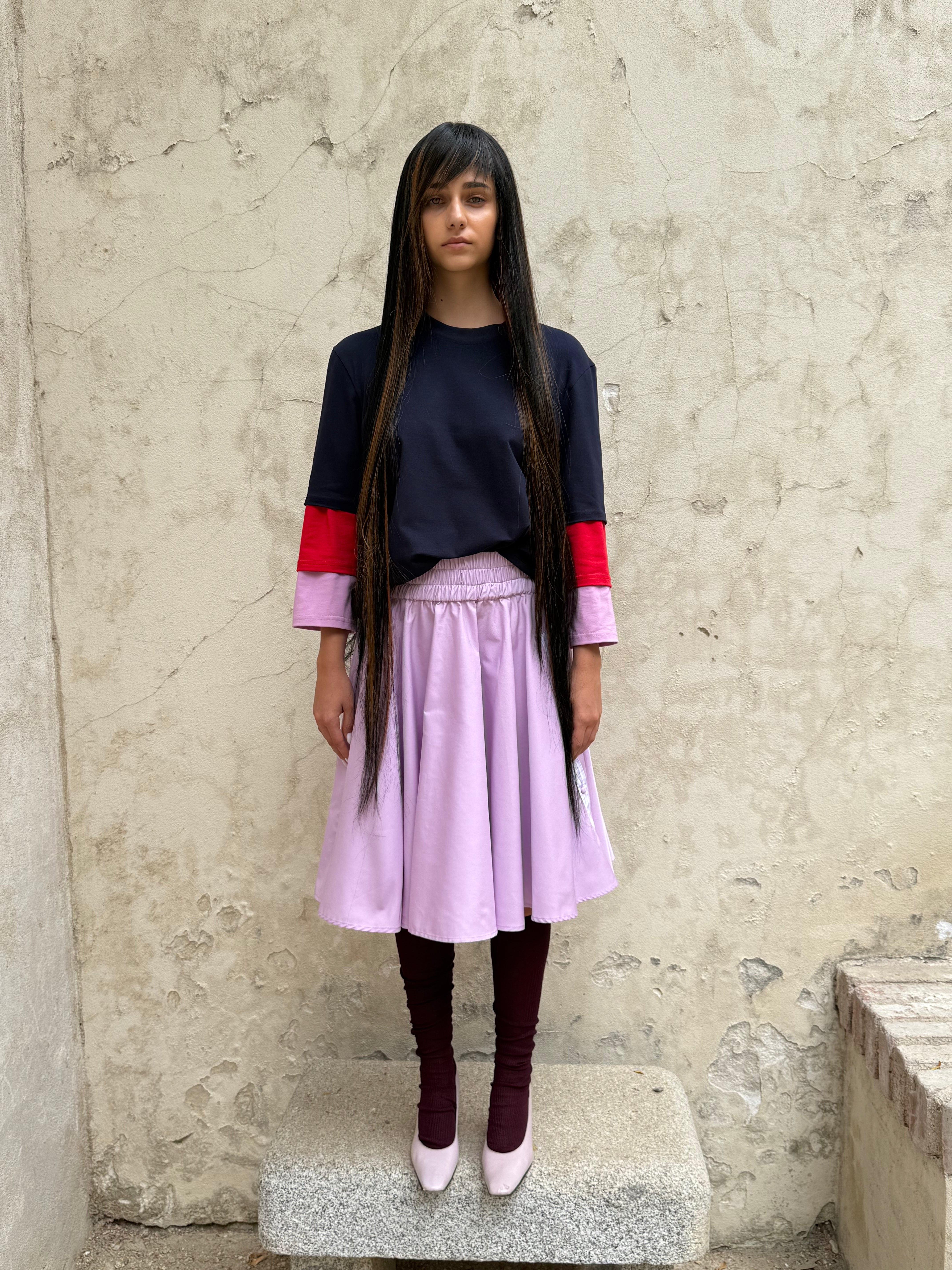 Triple Manga Tee Navy