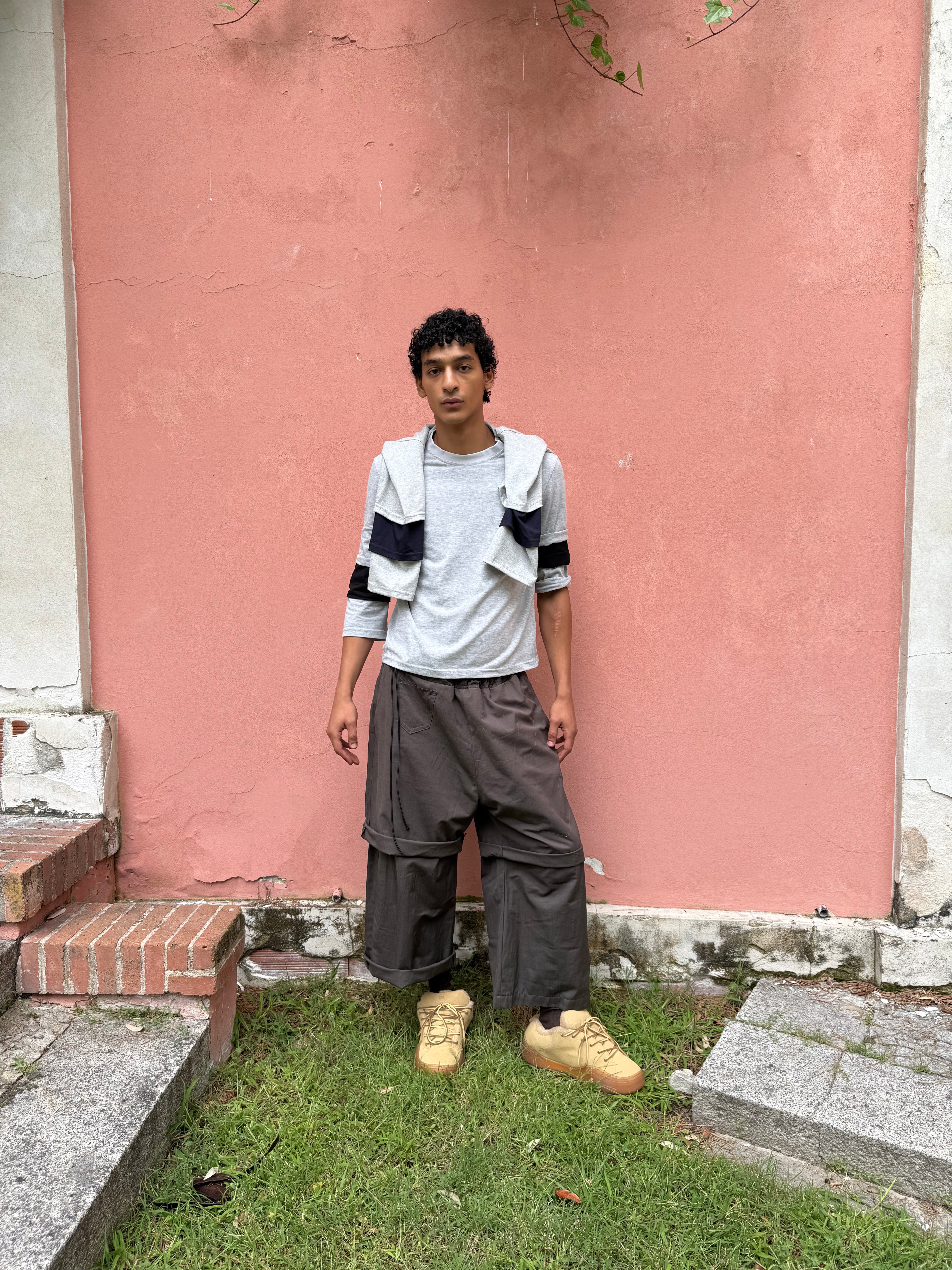 Triple Manga Tee Grey