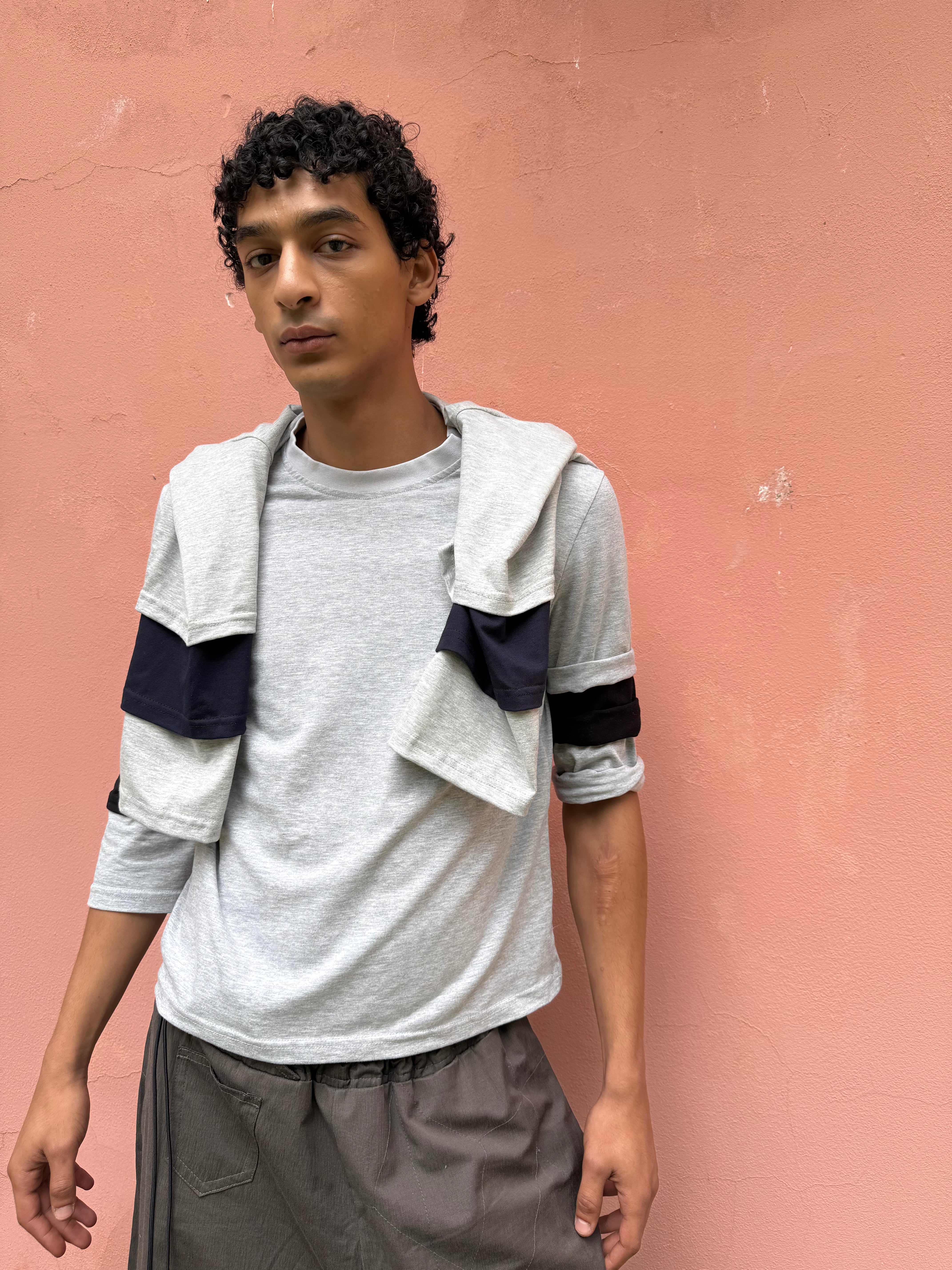 Triple Manga Tee Grey