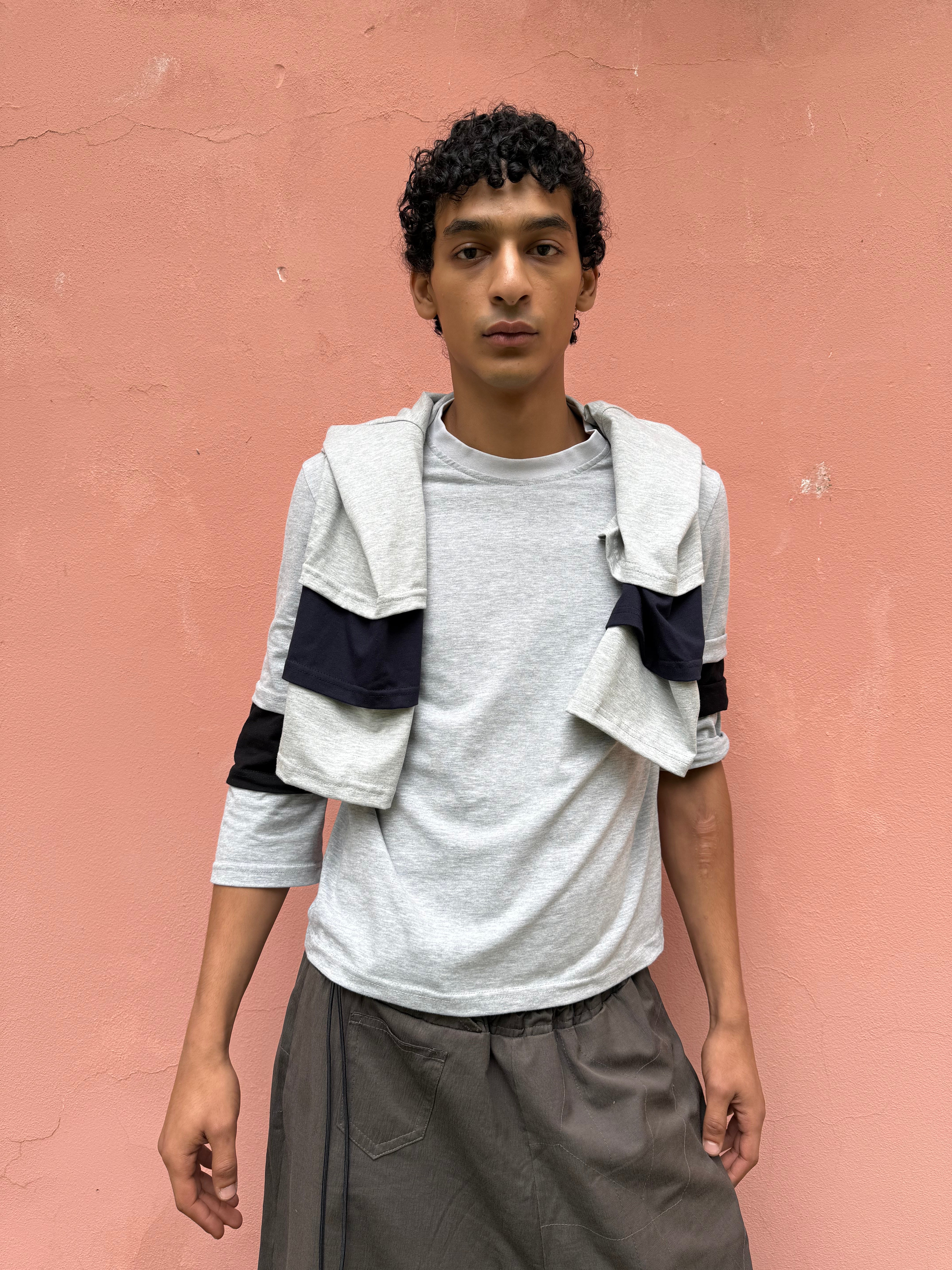 Triple Manga Tee Grey