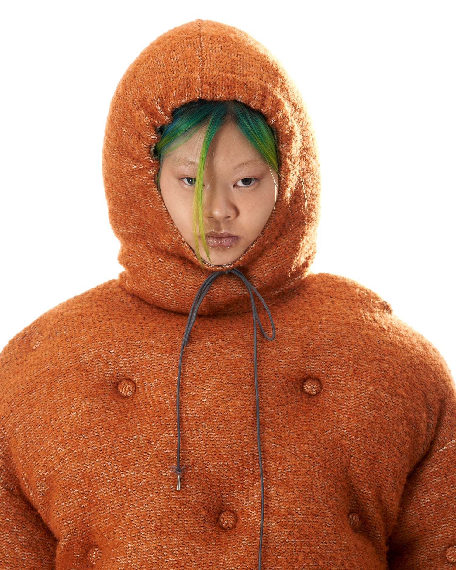 Hermano Oso Puffer Hoodie