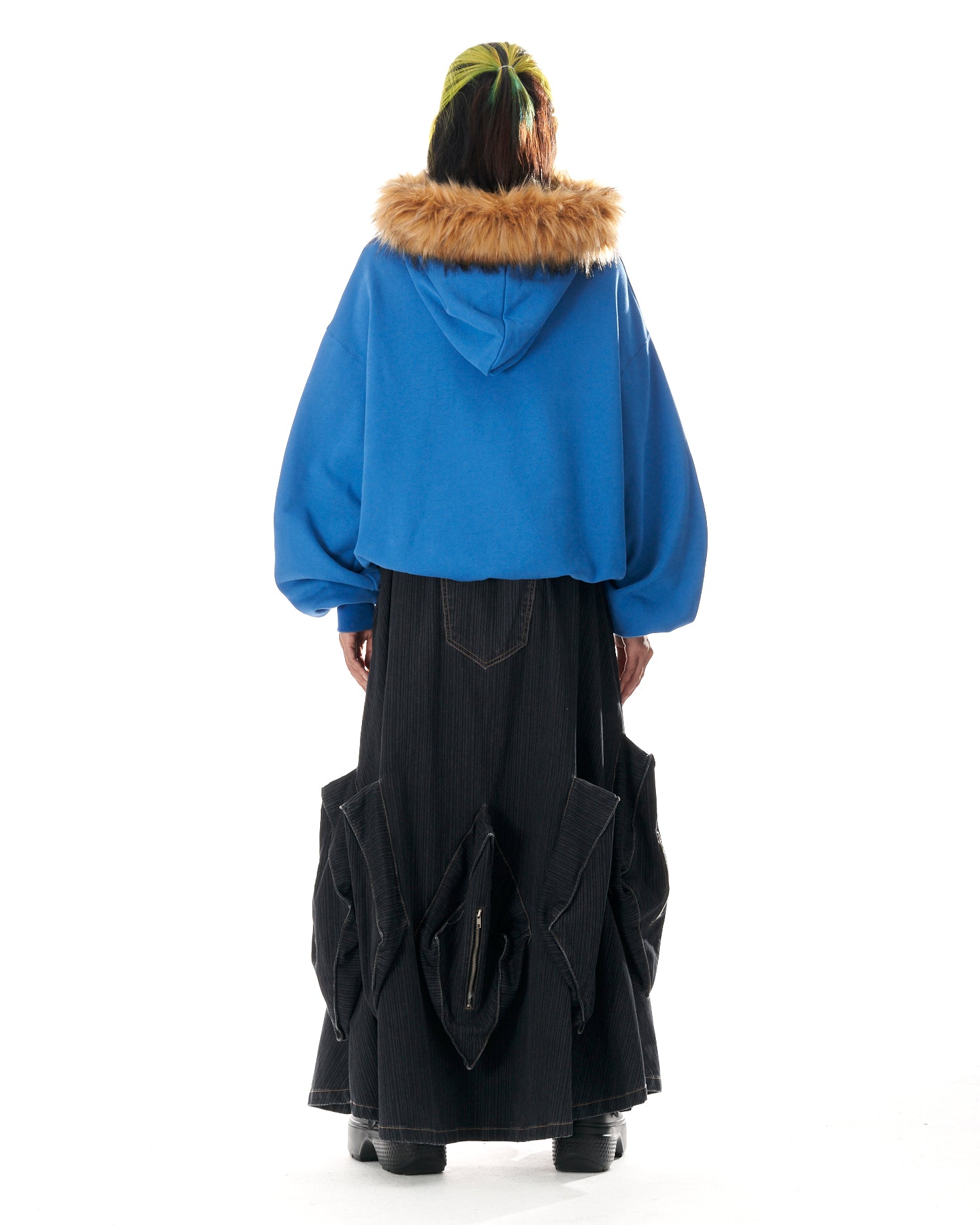 Sleepy Bear Hoodie Blue