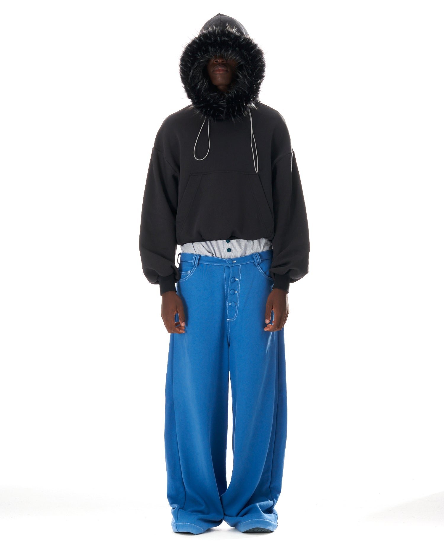 Sleepy Bear Hoodie Black