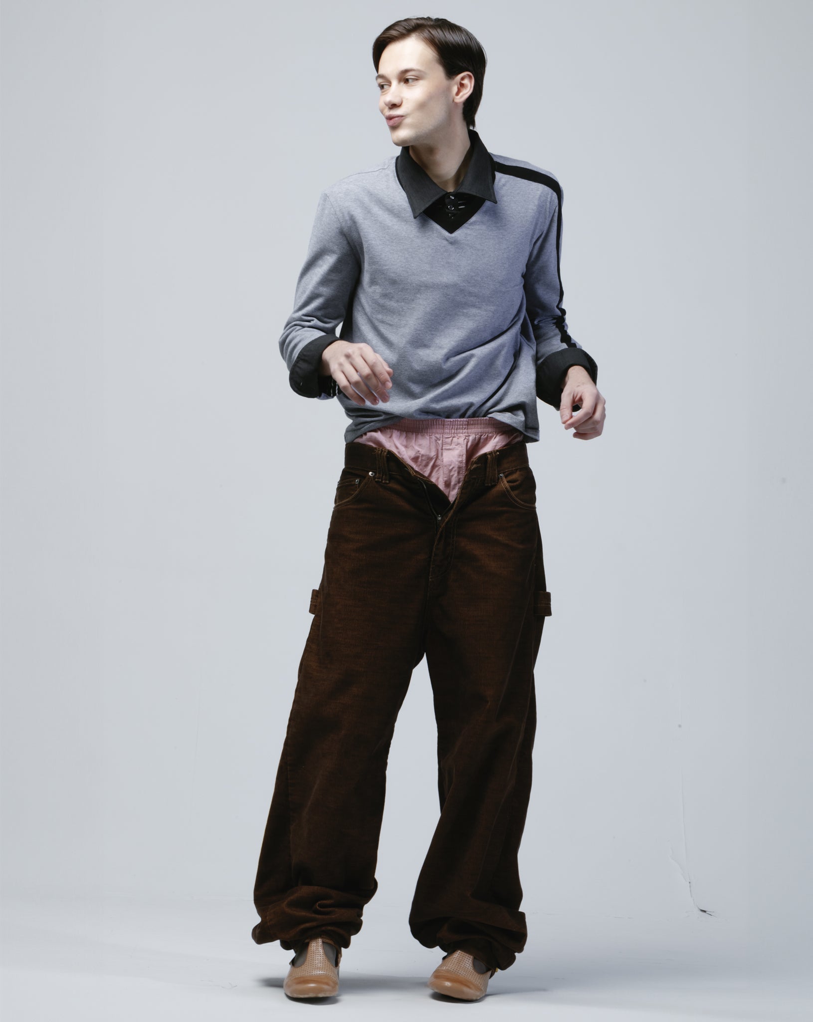 Voltad Longsleeve Tee Grey