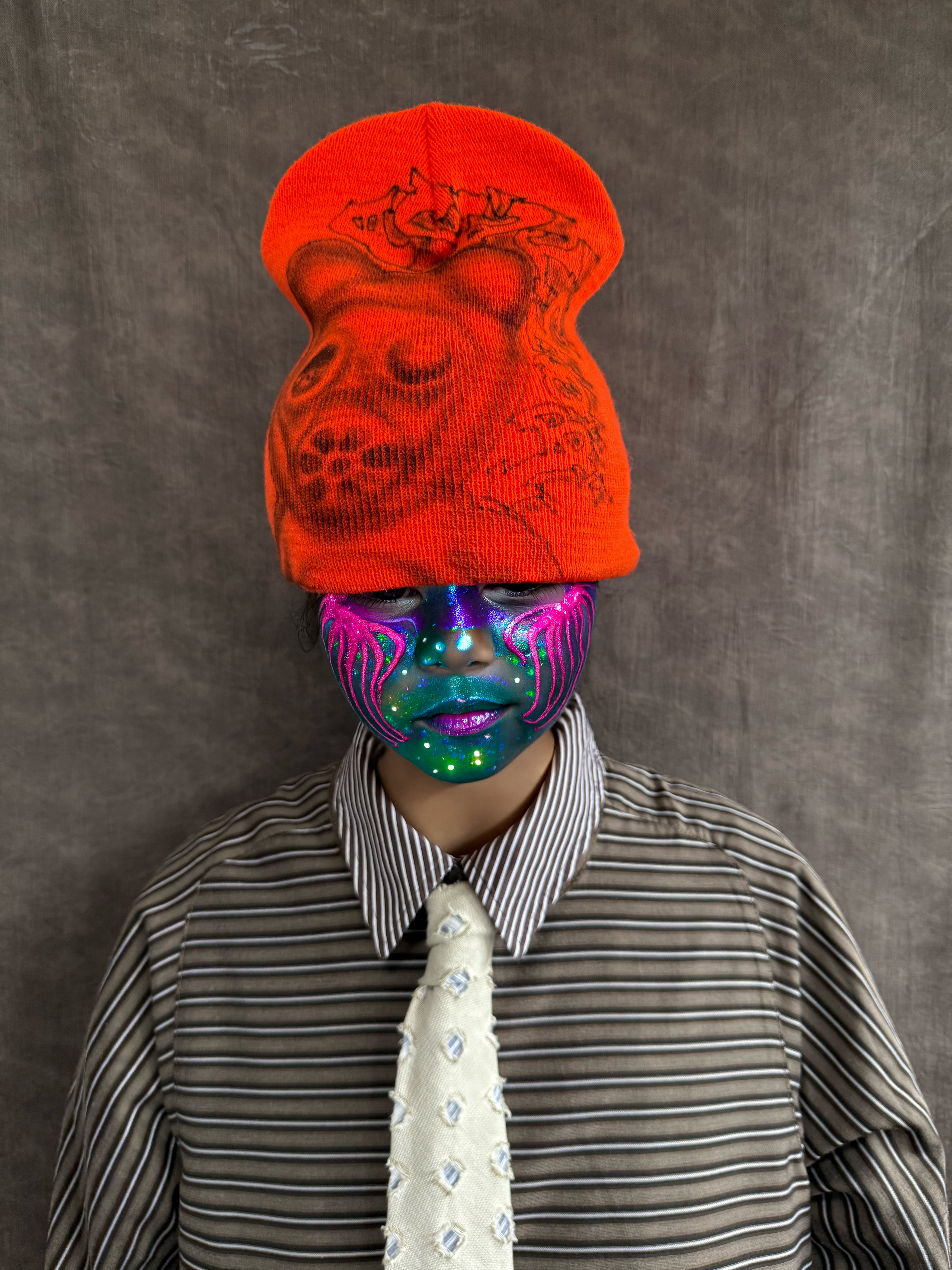 Bad Bear Airbrush Beanie 1/1