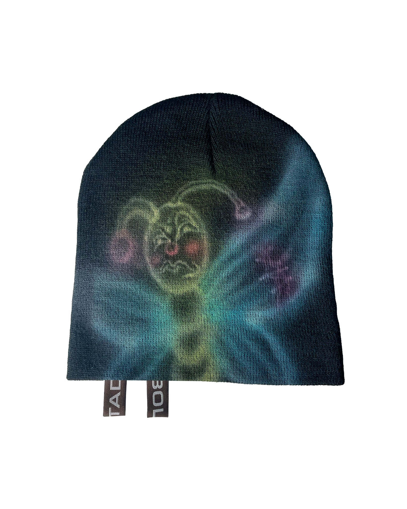 Clown Butterfly Airbrushed Beanie 1/1