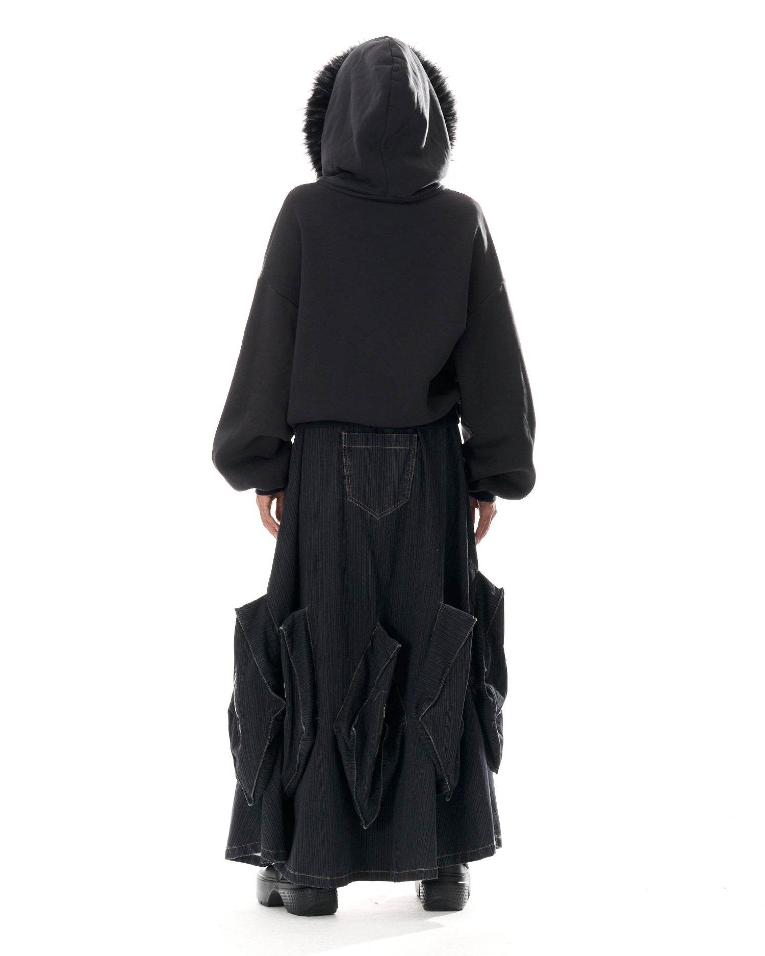Sleepy Bear Hoodie Black