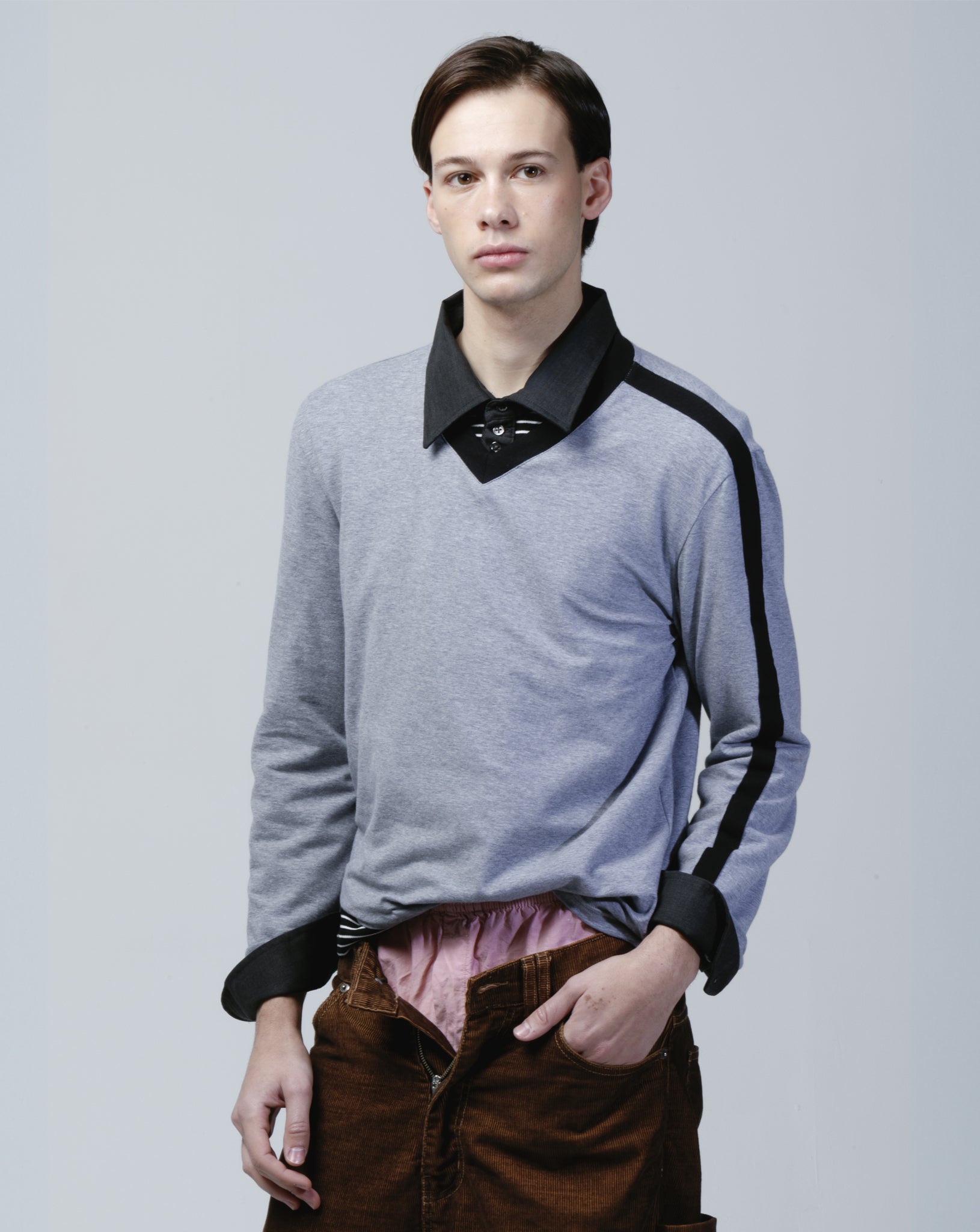 Voltad Longsleeve Tee Grey